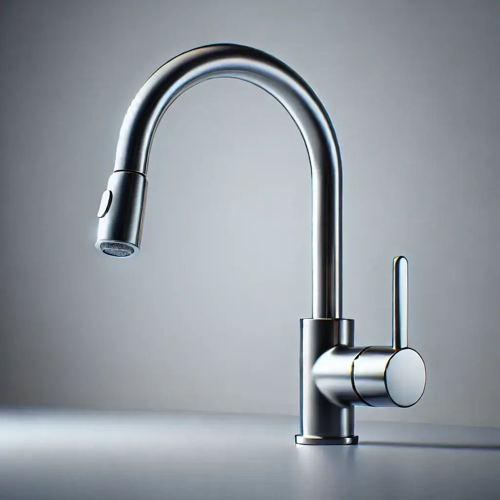 Scrap metal brass faucet available for recycling